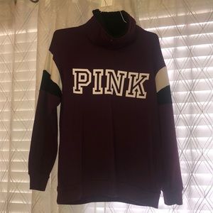 Maroon fluffy hoodie